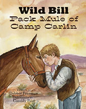 Wild Bill Pack Mule of Camp Carlin by Debbie Freeman